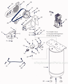 Part Location Diagram of PG150004AV Campbell Hausfeld Inspection Port Plug